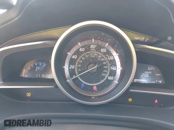 2016 Mazda 3 i Sport with VIN JM1BM1U78G1330452, listed as a IAAI auction lot 41934800 with 111,688 mi miles and . Bid and sale history available at carsss.com. Image 7.