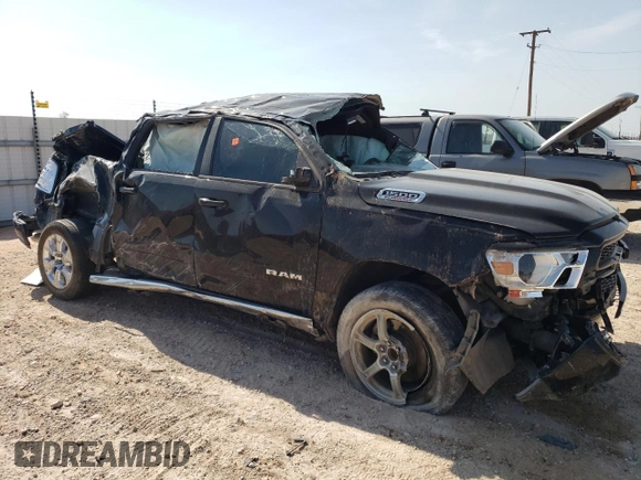 2022 Ram 1500 Lone Star with VIN 1C6RREFM3NN446083, listed as a Copart auction lot 63401294 with 41,239 mi miles and Non repairable. Bid and sale history available at DreamBid. Image 4.
