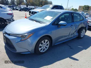 2022 Toyota Corolla LE with VIN JTDEPMAEXN3023746, listed as a IAAI auction lot 41838942 with 15,502 mi miles. Bid and sale history available at carsss.com. Image 17.