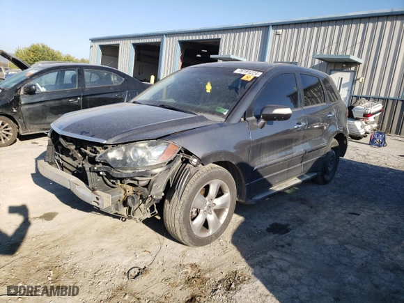 2008 Acura RDX Tech Pkg with VIN 5J8TB18588A011901, listed as a Copart auction lot 76191224 with 217,411 mi miles and Salvage Title. Bid and sale history available at carsss.com. Image 1.