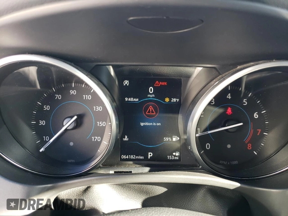 2018 Jaguar F-Pace 35t Prestige with VIN SADCK2EV5JA256691, listed as a Copart auction lot 87506915 with 64,182 mi miles and Salvage title. Bid and sale history available at DreamBid. Image 9.
