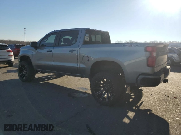 2023 Chevrolet Silverado 1500 RST with VIN 1GCUDEE86PZ277422, listed as a Copart auction lot 84811414 with 20,287 mi miles and Clean Title. Bid and sale history available at DreamBid. Image 2.