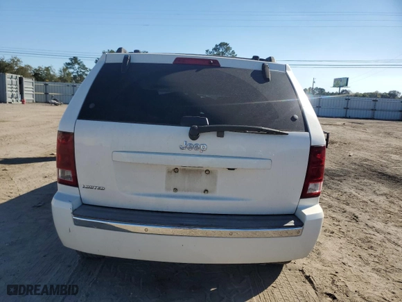 2006 Jeep Grand Cherokee Limited with VIN 1J4HS58N26C135993, listed as a Copart auction lot 76348414 with 120,934 mi miles and Salvage Title. Bid and sale history available at carsss.com. Image 6.
