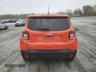 2021 Jeep Renegade Islander with VIN ZACNJDBB2MPM47113, listed as a Copart auction lot 50206165 with 23,570 mi miles and Salvage title. Bid and sale history available at DreamBid. Image 6.