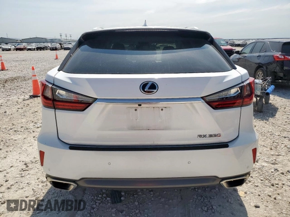 2017 Lexus RX 350 with VIN 2T2ZZMCA8HC053440, listed as a Copart auction lot 57589675 with 84,212 mi miles and Clean title. Bid and sale history available at DreamBid. Image 6.