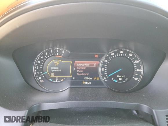2018 Ford Explorer Platinum with VIN 1FM5K8HT0JGB57111, listed as a Copart auction lot 58837685 with 106,845 mi miles and Salvage title. Bid and sale history available at DreamBid. Image 9.