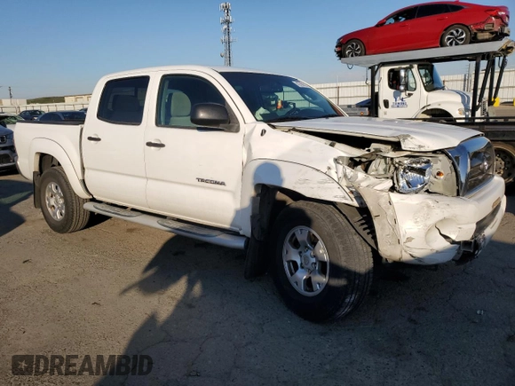 2010 Toyota Tacoma PreRunner with VIN 5TEJU4GN6AZ682109, listed as a Copart auction lot 42768535 with 132,292 mi miles and Salvage Title. Bid and sale history available at DreamBid. Image 4.