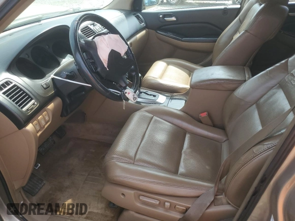 2006 Acura MDX Touring z VIN 2HNYD18876H510562, wystawiony jako Copart lot #52558195 z przebiegiem 205 642 mil mil oraz Szkoda całkowita • Salvage title. Historia ofert i sprzedaży dostępna na DreamBid. Obrazek 7.