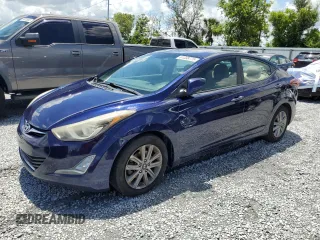 2014 Hyundai Elantra SE with VIN 5NPDH4AE1EH494794, listed as a Copart auction lot 61338775 with 120,610 mi miles and Salvage title. Bid and sale history available at DreamBid. Image 1.