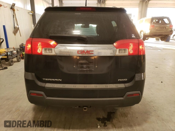 2011 GMC Terrain SLT-1 with VIN 2CTFLVEC7B6428115, listed as a Copart auction lot 42384765 with 124,641 mi miles and Clean Title. Bid and sale history available at carsss.com. Image 6.