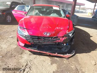 2021 Hyundai Elantra SEL with VIN 5NPLS4AGXMH016063, listed as a IAAI auction lot 41397487 with 47,559 mi miles. Bid and sale history available at carsss.com. Image 6.
