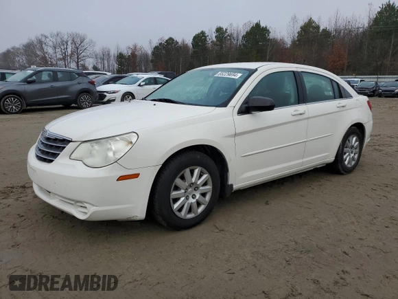 2010 Chrysler Sebring Touring with VIN 1C3CC4FB2AN162483, listed as a Copart auction lot 85229694 with 188,435 mi miles and Salvage Title. Bid and sale history available at carsss.com. Image 1.
