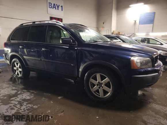 2004 Volvo XC90 with VIN YV1CZ59H941063651, listed as a Copart auction lot 41384885 with 141,985 mi miles and Salvage Title. Bid and sale history available at carsss.com. Image 4.