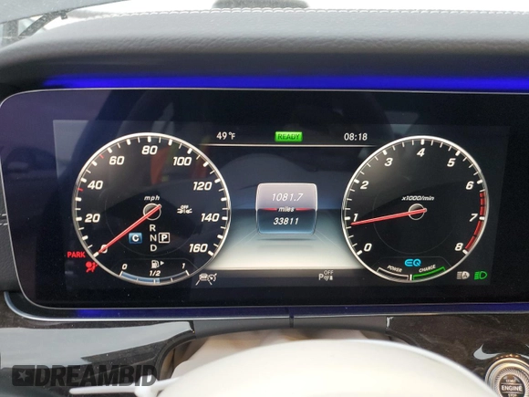 2019 Mercedes-Benz CLS with VIN WDD2J5KB2KA038835, listed as a Copart auction lot 85760484 with 33,811 mi miles and Salvage Title. Bid and sale history available at carsss.com. Image 9.