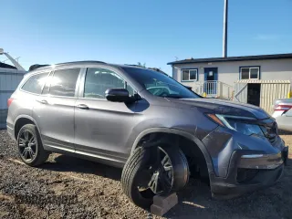 2022 Honda Pilot Special Edition with VIN 5FNYF5H28NB009445, listed as a Copart auction lot 83148554 with 56,026 mi miles and Non Repairable. Bid and sale history available at DreamBid. Image 4.