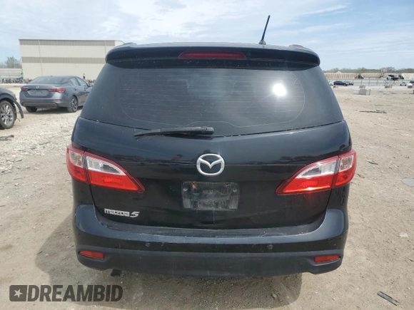 2015 Mazda 5 Touring with VIN JM1CW2CL2F0188574, listed as a Copart auction lot 53314305 with 138,731 mi miles and Salvage title. Bid and sale history available at DreamBid. Image 6.
