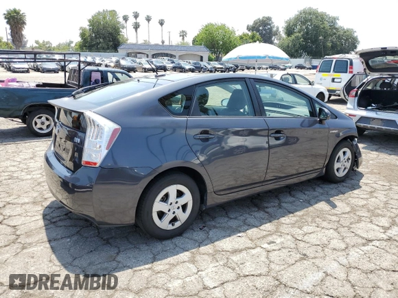 2011 Toyota Prius I with VIN JTDKN3DU0B5305027, listed as a Copart auction lot 52979295 with 104,748 mi miles and Salvage Title. Bid and sale history available at DreamBid. Image 3.