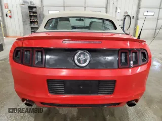 2014 Ford Mustang V6 with VIN 1ZVBP8EM6E5234066, listed as a Copart auction lot 52649965 with 120,652 mi miles and Clean Title. Bid and sale history available at carsss.com. Image 6.
