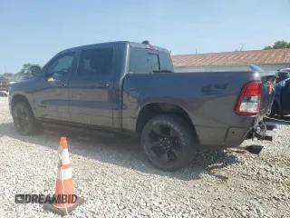 2020 Ram 1500 Big Horn with VIN 1C6SRFFT7LN103207, listed as a Copart auction lot 55208895 with 71,610 mi miles and Salvage title. Bid and sale history available at DreamBid. Image 2.