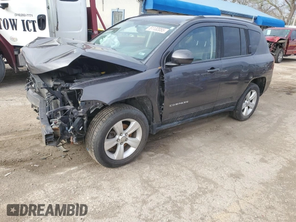 2016 Jeep Compass High Altitude Edition with VIN 1C4NJDEB7GD616849, listed as a Copart auction lot 51132055 with 168,076 mi miles and Salvage Title. Bid and sale history available at carsss.com. Image 1.