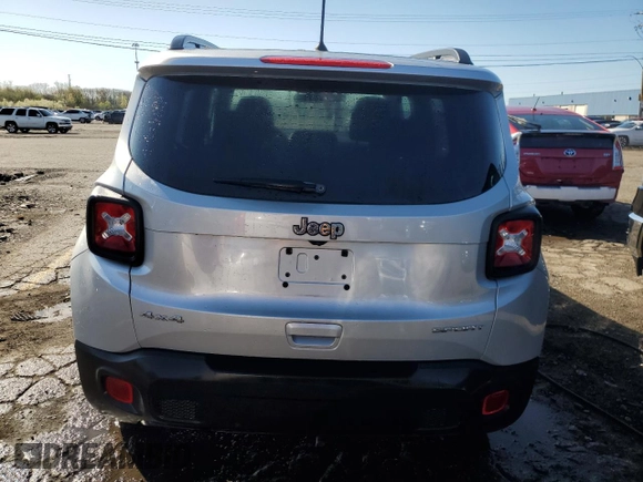2020 Jeep Renegade Jeepster with VIN ZACNJBAB1LPL06585, listed as a Copart auction lot 54607795 with 81,242 mi miles and Salvage title. Bid and sale history available at DreamBid. Image 6.
