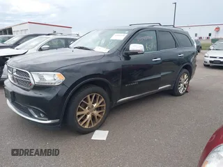 2014 Dodge Durango Citadel with VIN 1C4SDJET5EC314304, listed as a IAAI auction lot 42682540 with 213,651 mi miles and . Bid and sale history available at DreamBid. Image 2.