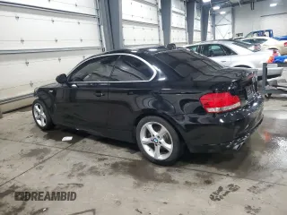 2011 BMW 1 Series 128i with VIN WBAUP9C58BVL90406, listed as a Copart auction lot 88237875 with 102,661 mi miles and Salvage title. Bid and sale history available at DreamBid. Image 2.