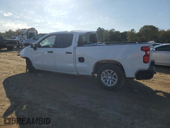 2021 Chevrolet Silverado 1500 Work Truck with VIN 1GCRWAEF0MZ158333, listed as a Copart auction lot 79717694 with Not Provided miles and Salvage Title. Bid and sale history available at DreamBid. Image 2.