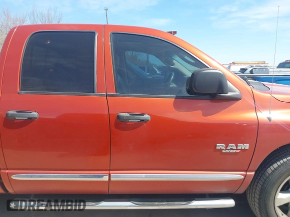 2008 Dodge 1500 SLT with VIN 1D7HA18278S565363, listed as a IAAI auction lot 41783487 with 122,992 mi miles and . Bid and sale history available at DreamBid. Image 13.