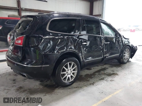 2017 Buick Enclave Leather with VIN 5GAKVBKD0HJ156648, listed as a IAAI auction lot 41138262 with 111,934 mi miles and . Bid and sale history available at DreamBid. Image 4.