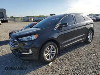 2019 Ford Edge SEL z VIN 2FMPK4J91KBC60322, wystawiony jako Copart lot #53502375 z przebiegiem 103 430 mil mil oraz Szkoda całkowita • Salvage title. Historia ofert i sprzedaży dostępna na DreamBid. Obrazek 1.