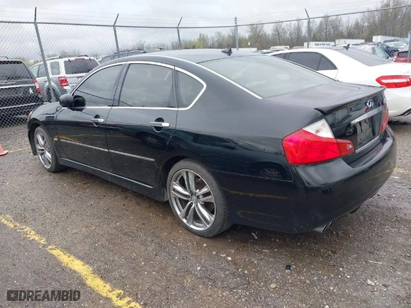 2008 Infiniti M35 with VIN JNKAY01E68M602007, listed as a IAAI auction lot 41953913 with 178,612 mi miles. Bid and sale history available at carsss.com. Image 3.