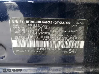 2019 Mitsubishi Outlander ES with VIN JA4AD2A39KZ019118, listed as a Copart auction lot 50270855 with 71,038 mi miles and Salvage Title. Bid and sale history available at carsss.com. Image 14.