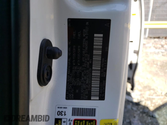 2018 Toyota Sienna SE with VIN 5TDXZ3DC9JS937339, listed as a Copart auction lot 50447875 with 129,144 mi miles and Salvage title. Bid and sale history available at DreamBid. Image 15.