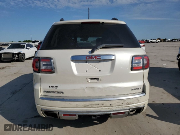 2014 GMC Acadia Denali z VIN 1GKKVTKD2EJ358735, wystawiony jako Copart lot #52299545 z przebiegiem 192 817 mil mil oraz Czysty tytuł • Clean title. Historia ofert i sprzedaży dostępna na DreamBid. Obrazek 6.