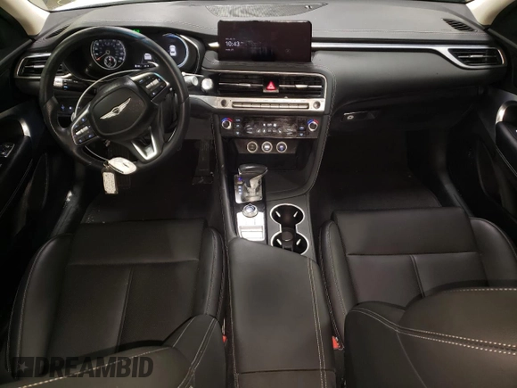2024 Genesis G70 2.5T with VIN KMTG34SC8RU140325, listed as a Copart auction lot 88450235 with 23,235 mi miles and Clean Title. Bid and sale history available at carsss.com. Image 8.