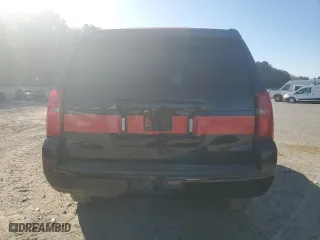 2018 Chevrolet Tahoe Commercial with VIN 1GNSKFEC3JR276928, listed as a Copart auction lot 48980425 with 50,206 mi miles and Salvage Title. Bid and sale history available at carsss.com. Image 6.