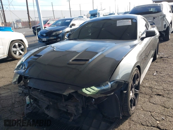 2020 Ford Mustang GT with VIN 1FA6P8CF9L5150805, listed as a IAAI auction lot 41627345 with 115,838 mi miles and . Bid and sale history available at DreamBid. Image 13.