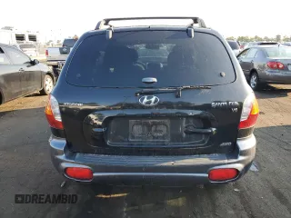 2002 Hyundai Santa Fe GLS with VIN KM8SC73D62U175237, listed as a Copart auction lot 63607054 with 129,087 mi miles and Salvage Title. Bid and sale history available at carsss.com. Image 6.