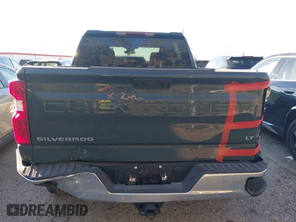 2025 Chevrolet Silverado 1500 LT with VIN 3GCPACED0SG198246, listed as a IAAI auction lot 41823971 with 10,660 mi miles. Bid and sale history available at carsss.com. Image 16.