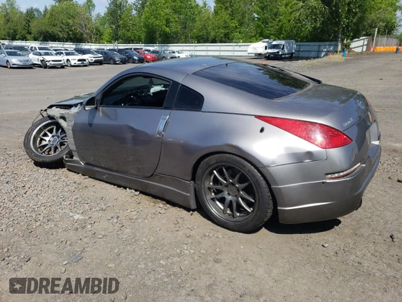 2008 Nissan 350Z with VIN JN1BZ34D48M701127, listed as a Copart auction lot 55775165 with 104,975 mi miles and Non Repairable. Bid and sale history available at carsss.com. Image 2.