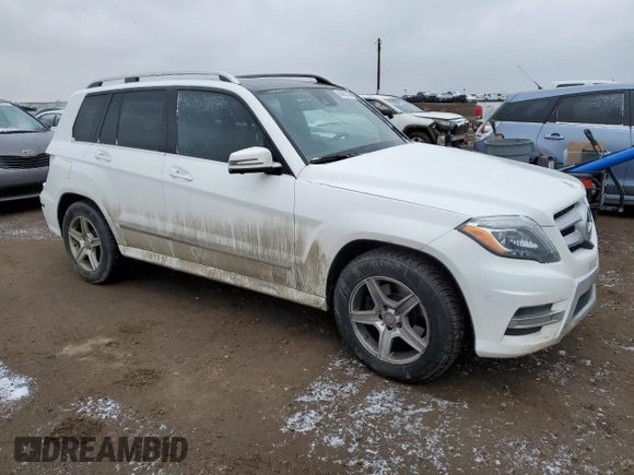 2015 Mercedes-Benz GLK 350 with VIN WDCGG8JB3FG408429, listed as a Copart auction lot 49486745 with 192,463 mi miles and Salvage Title. Bid and sale history available at DreamBid. Image 4.