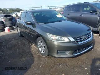 2014 Honda Accord LX z VIN 1HGCR2F39EA088453, wystawiony jako IAAI lot #41314539 z przebiegiem 95 447 mil mil oraz . Historia ofert i sprzedaży dostępna na DreamBid. Obrazek 1.
