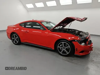 2024 Ford Mustang EcoBoost с VIN 1FA6P8TH9R5120729, выставлен на аукционе Copart как лот 60975075 с пробегом 24 427 миль миль и Списание • Salvage title. История ставок и продаж доступна на DreamBid. Изображение 4.