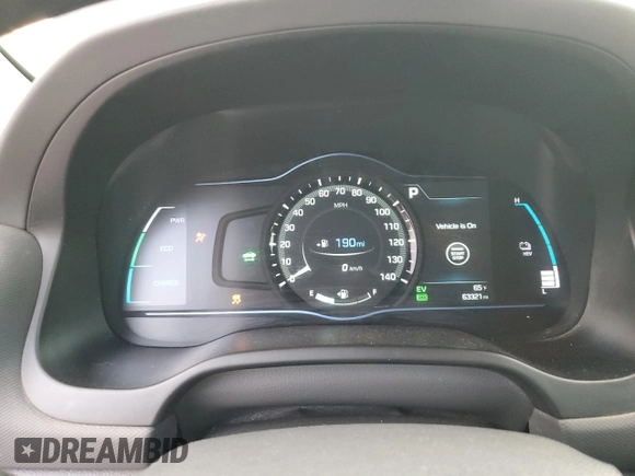 2018 Hyundai Ioniq Limited with VIN KMHC75LDXJU075248, listed as a Copart auction lot 89327145 with 62,321 mi miles and Salvage title. Bid and sale history available at DreamBid. Image 9.