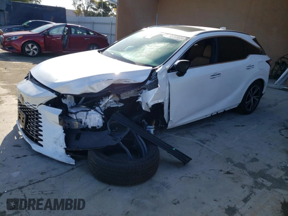 2024 Lexus RX with VIN 2T2BBMCA5RC039440, listed as a Copart auction lot 53703834 with 1,241 mi miles and Salvage Title. Bid and sale history available at carsss.com. Image 1.