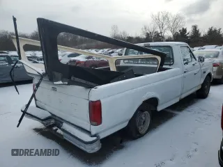 1992 Ford F-150 with VIN 2FTDF15Y5NCA31541, listed as a Copart auction lot 85058754 with 138,467 mi miles and Salvage Title. Bid and sale history available at carsss.com. Image 3.