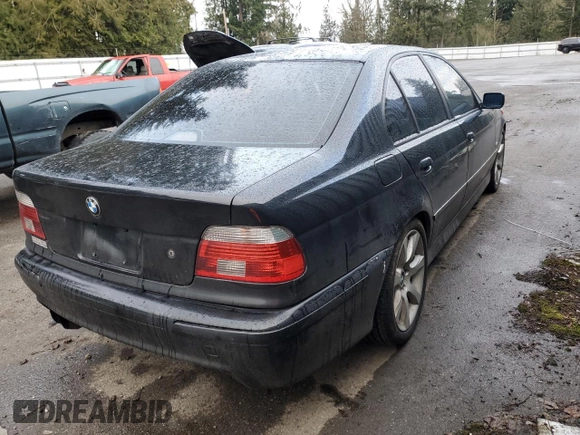 2003 BMW 5 Series 530iA with VIN WBADT63493CK32395, listed as a Copart auction lot 44469625 with 0 mi miles and Clean Title. Bid and sale history available at carsss.com. Image 3.