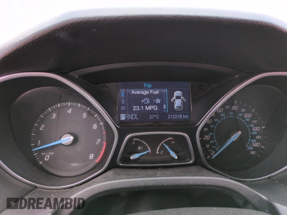 2013 Ford Focus SE with VIN 1FADP3F24DL189897, listed as a Copart auction lot 61970155 with 212,218 mi miles and Salvage title. Bid and sale history available at DreamBid. Image 9.