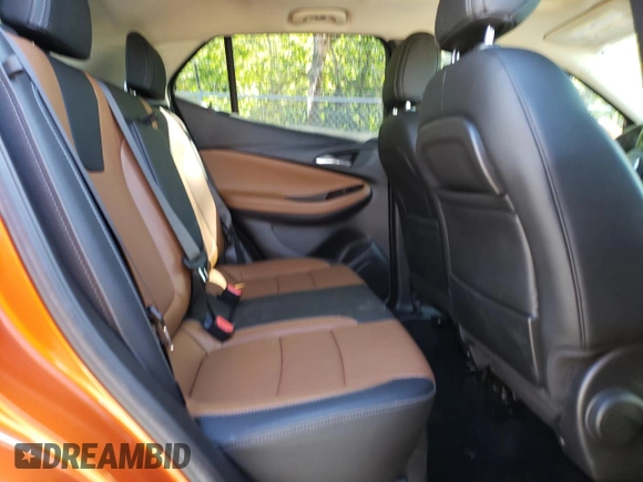 2022 Buick Encore GX Essence with VIN KL4MMFSL6NB067272, listed as a Copart auction lot 46257675 with 22,115 mi miles and Salvage title. Bid and sale history available at DreamBid. Image 11.